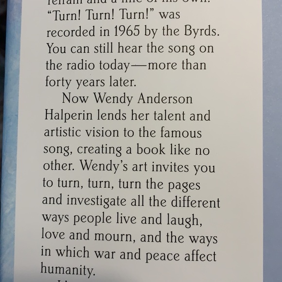 Music CD with book. Turn turn turn. Education - Picture 8 of 11